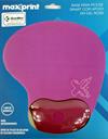 Base Para Mouse Smart Com Apoio Em Gel Rosa 60000095