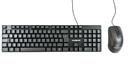 Kit Teclado e Mouse Com Fio