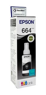 Refil de Tinta Original Epson 664 Preto