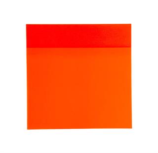Bloco Adesivo Laranja Neon 76mm X 76mm 50 Folhas