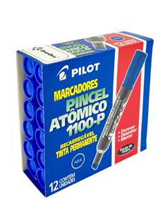 Pincel Atômico AZUL Pilot na Caixa com 12 Unidades