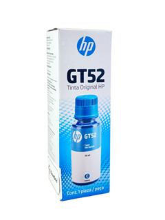 Refil de Tinta Original HP GT52 Ciano