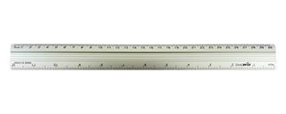 Régua Alumínio 30cm Jocar