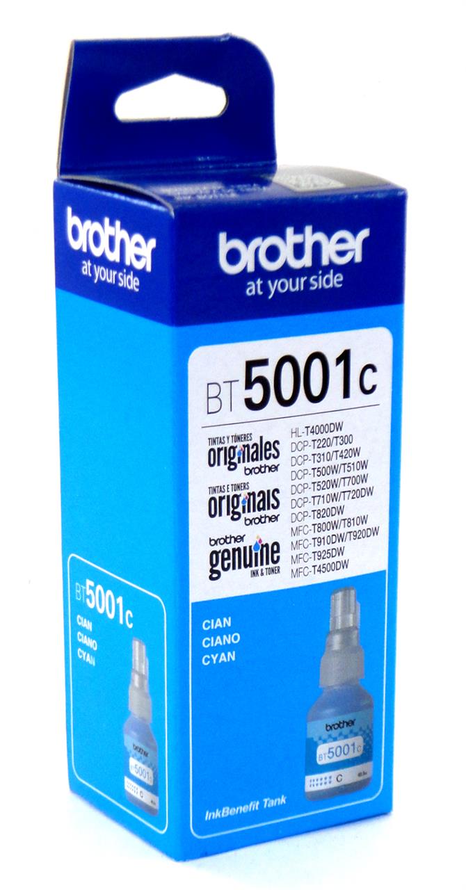 Refil de Tinta Original Brother Ciano BT5001C