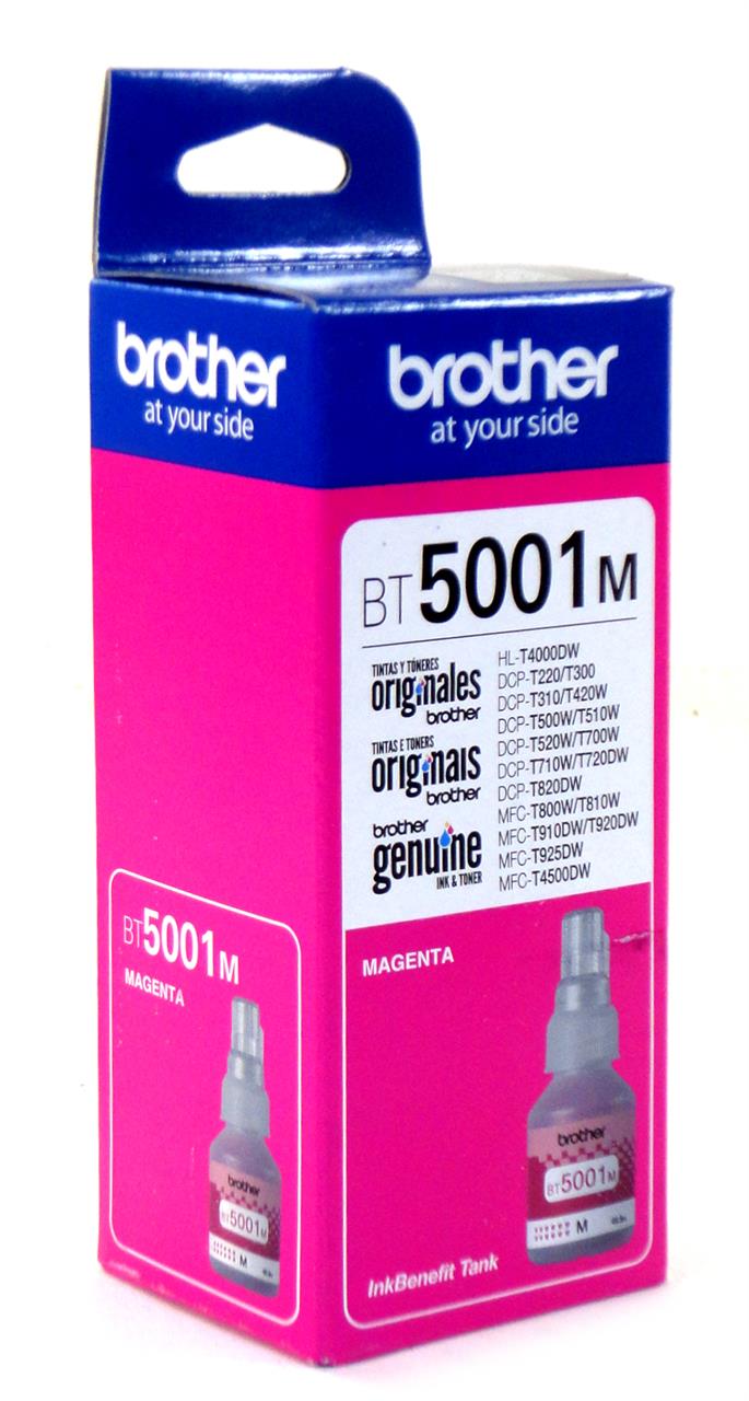 Refil de Tinta Original Brother Magenta BT5001M