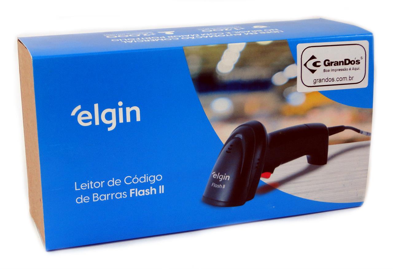 Impressora e Monitor - Leitor De Código De Barras Flash II Elgin