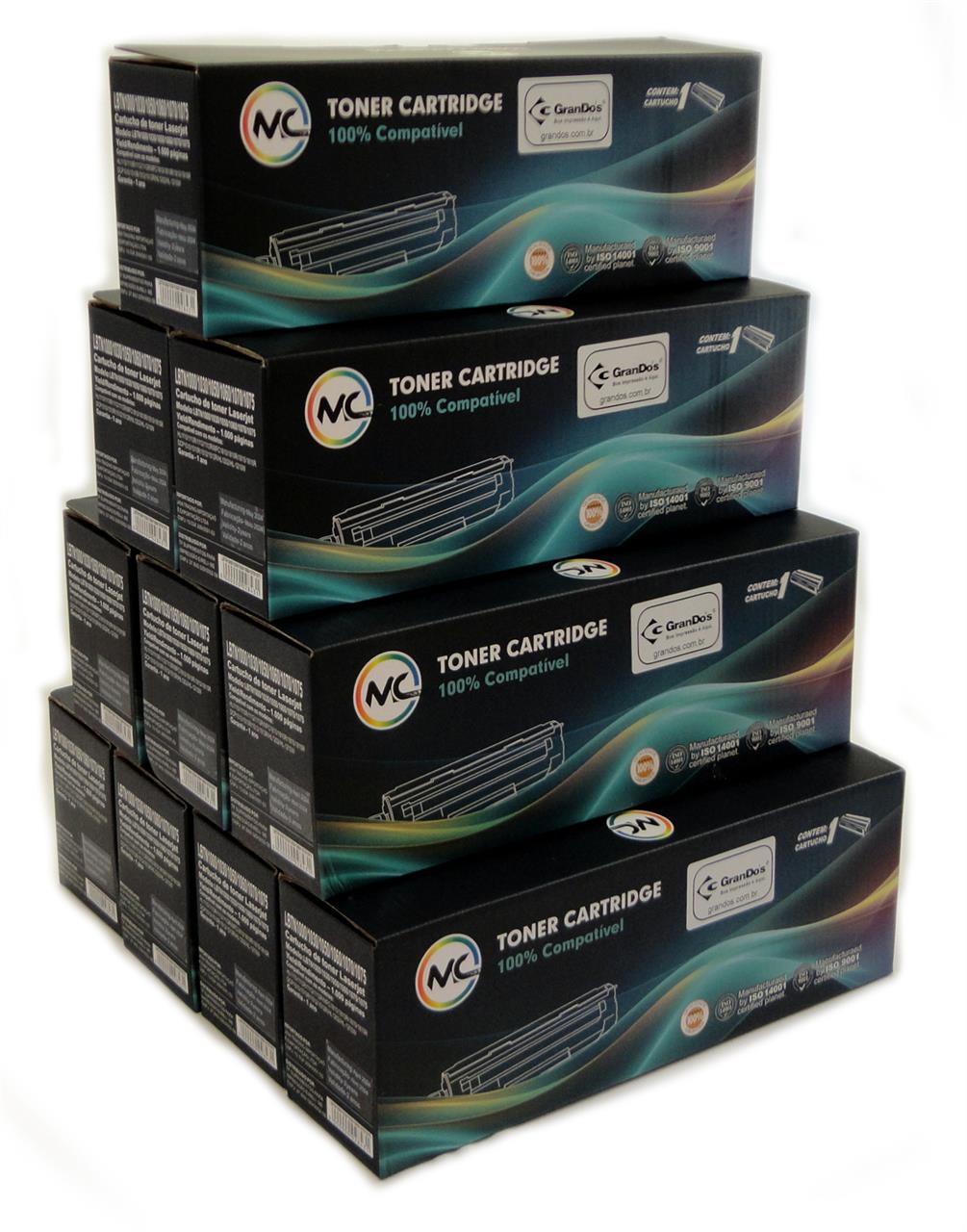 Toner Microcolor TN1060 na Caixa Com 10 Toners