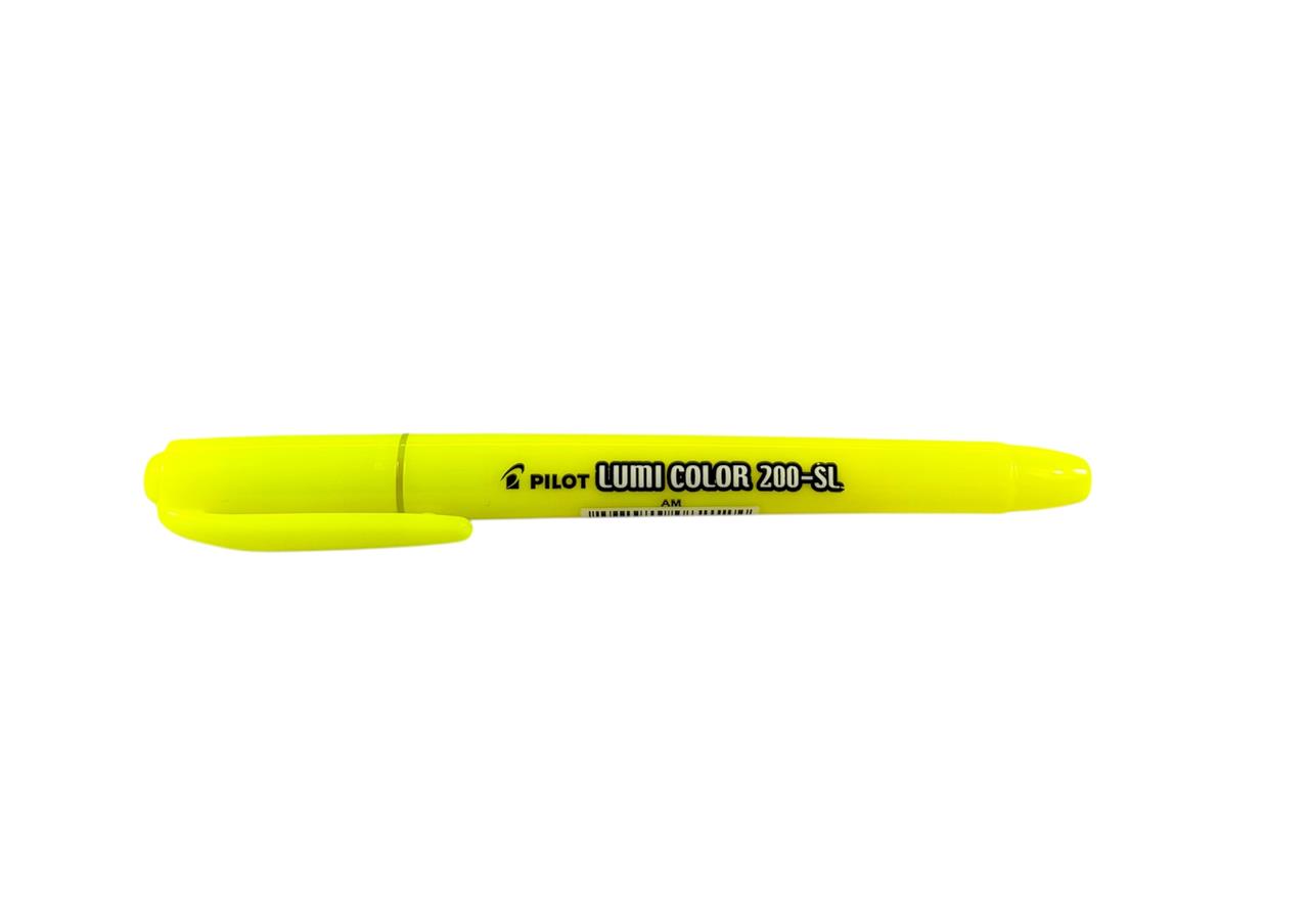 Caneta Marca Texto Amarela Pilot
