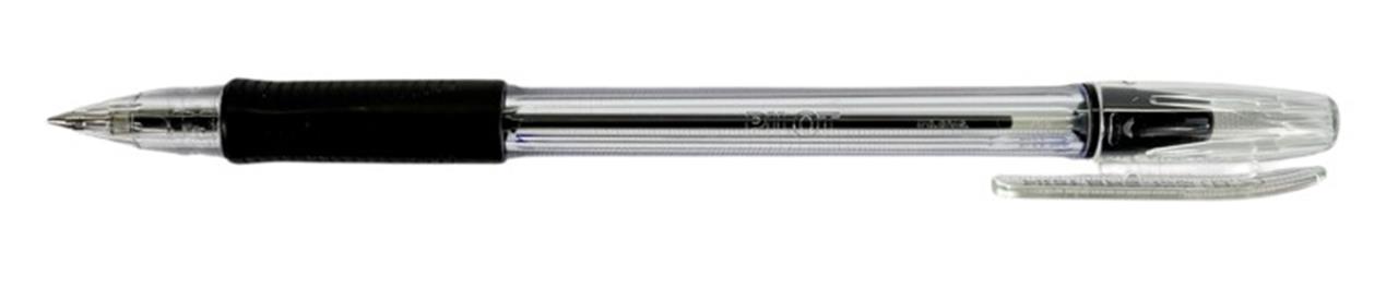 Caneta Esferográfica Preta Pilot Bps Grip