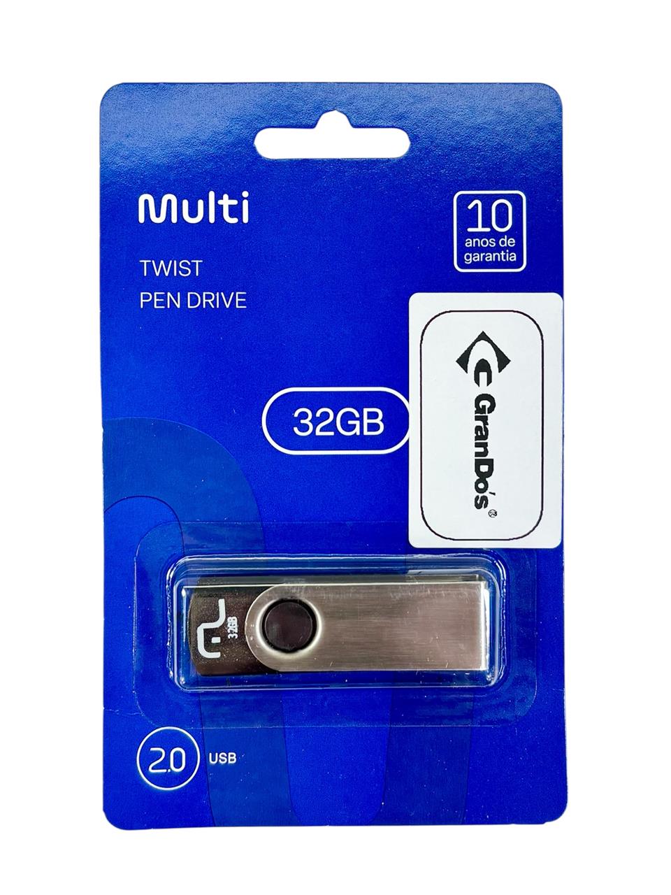 Pen Drive Multilaser Twist 32GB