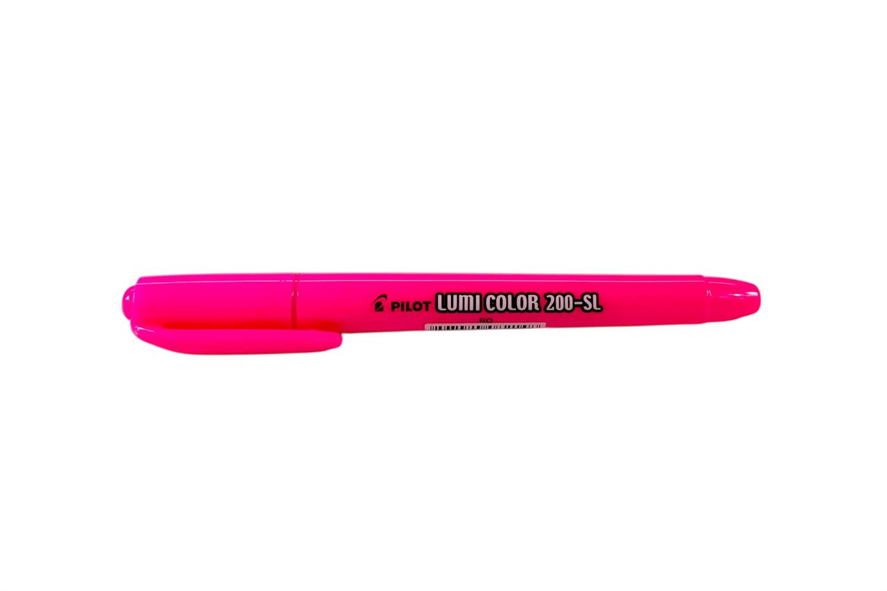 Caneta Marca Texto Rosa Pilot