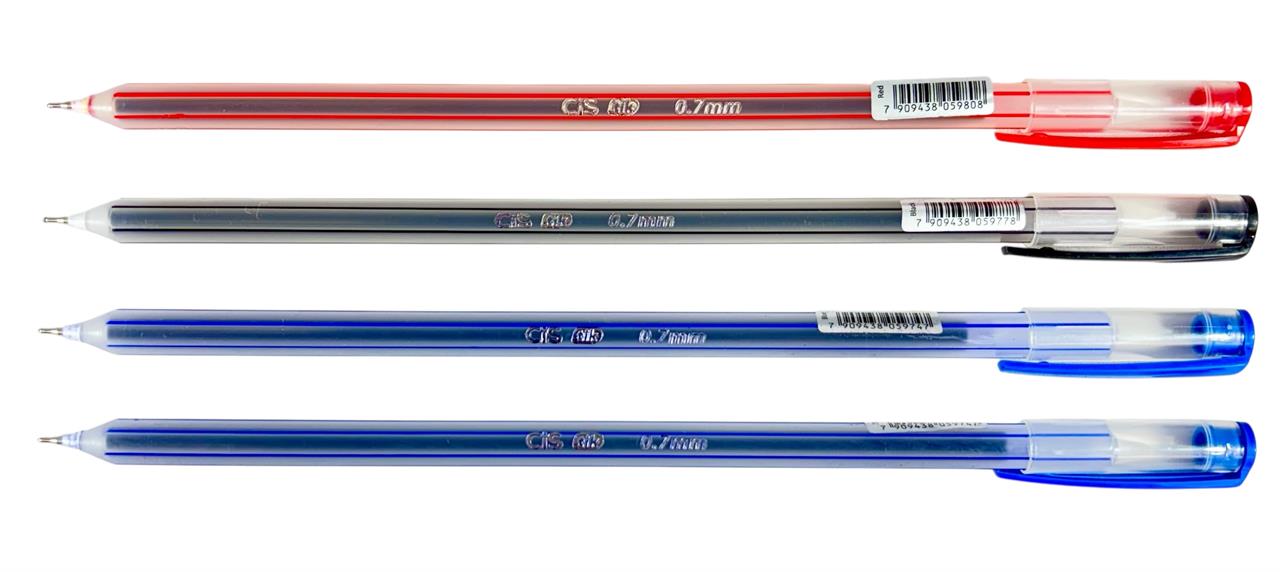 Kit 4 Canetas Esferográficas Cis Tik